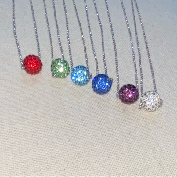 Swarovski crystal birthstone necklace Clearance
